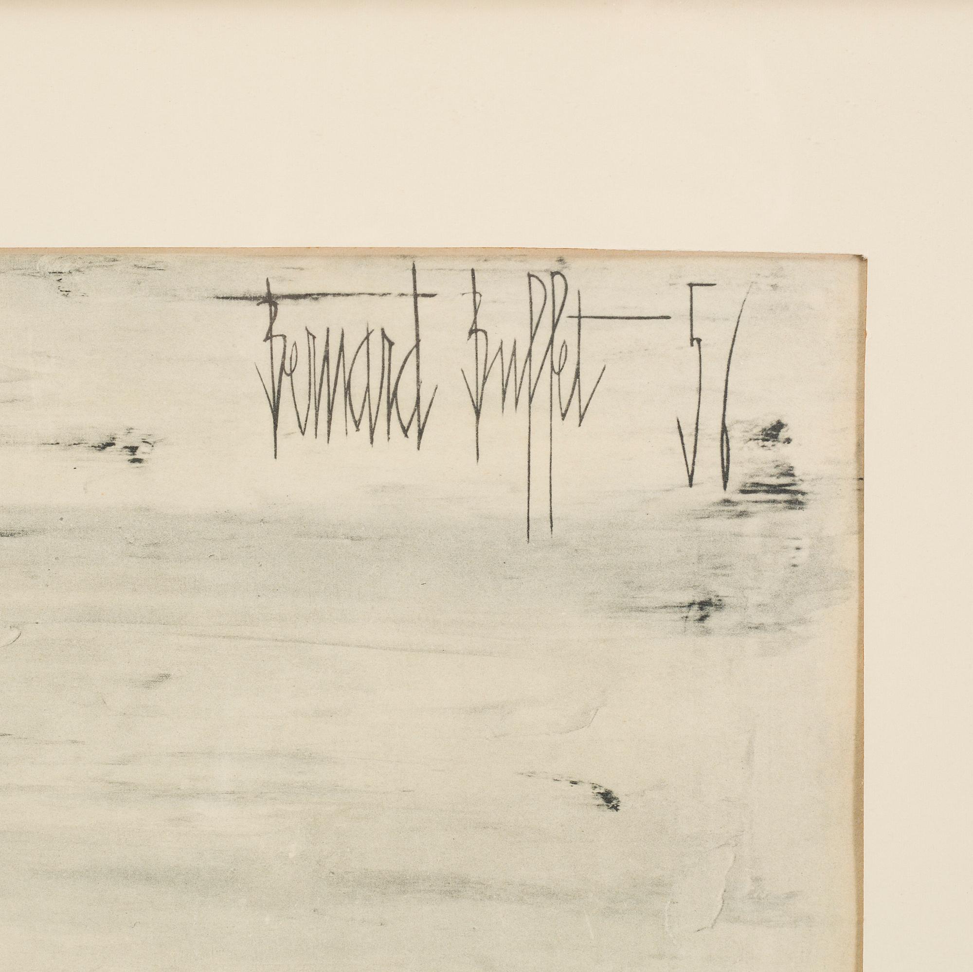 color lithograph, signed and dated -56 in the print.