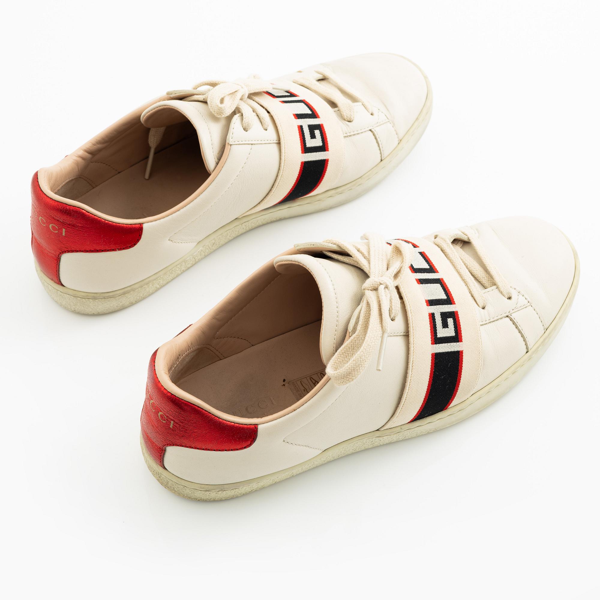 Gucci, sneakers, storlek 38.