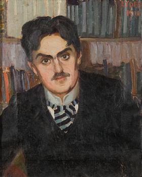 Edwin Lydén, oil on canvas, signed and dated 1911.