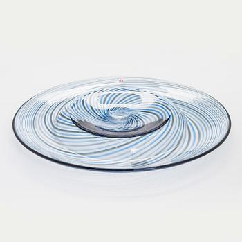 Inga Sempé, fat, konstglas "Filigraani"-serien, signerad INGA SEMPÉ IITTALA.