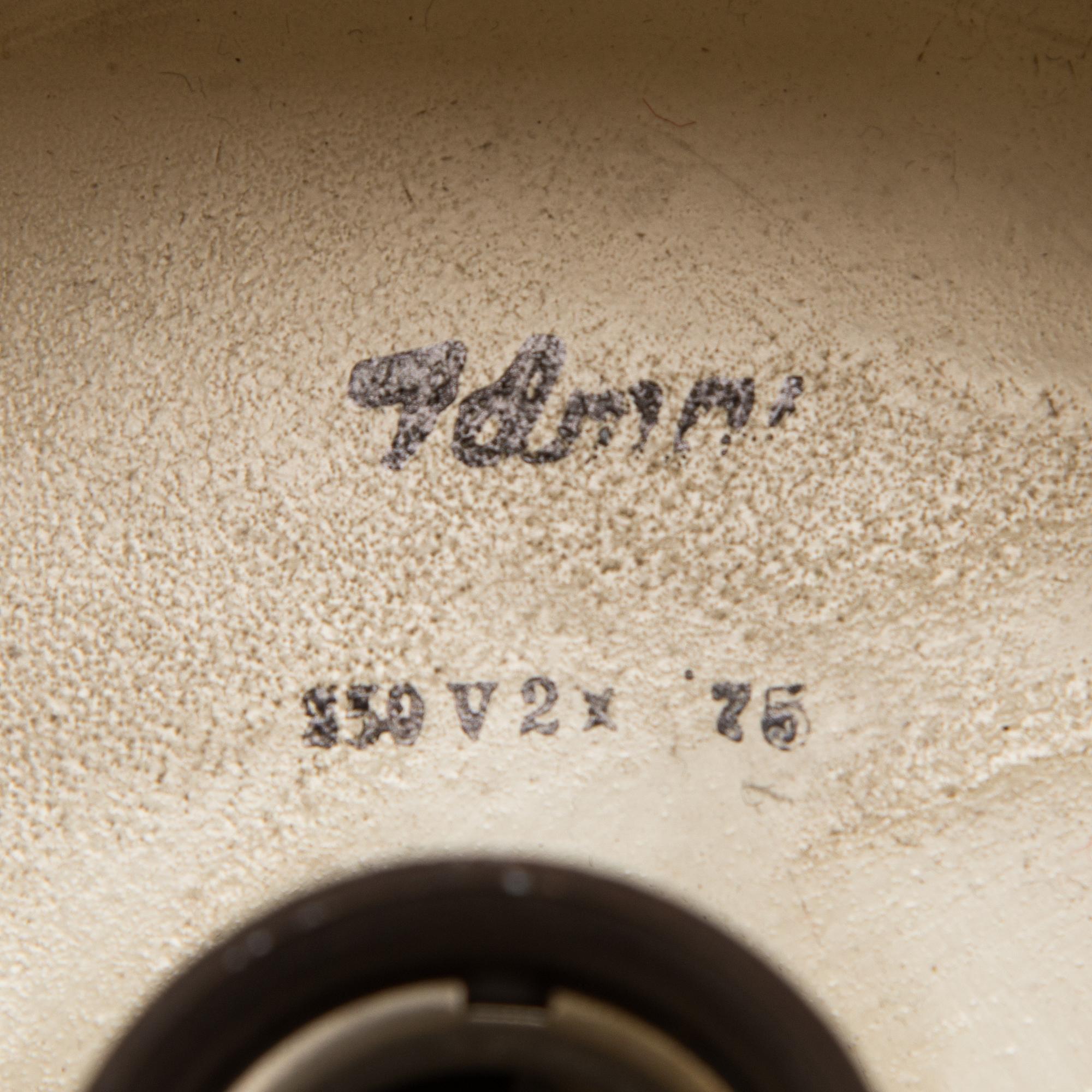 Alvar Aalto, taklampa, beställningsarbete, Idman 1962.