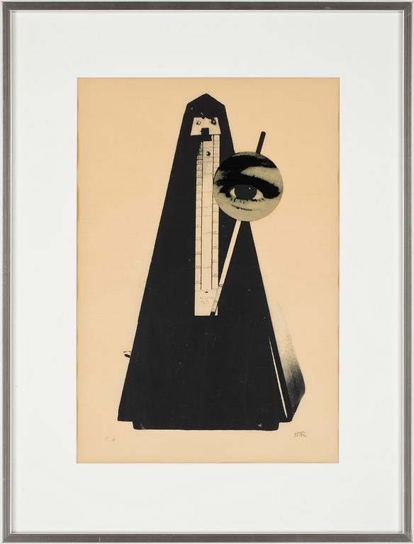 Man Ray, "Metronome  (Objet indestructible)".