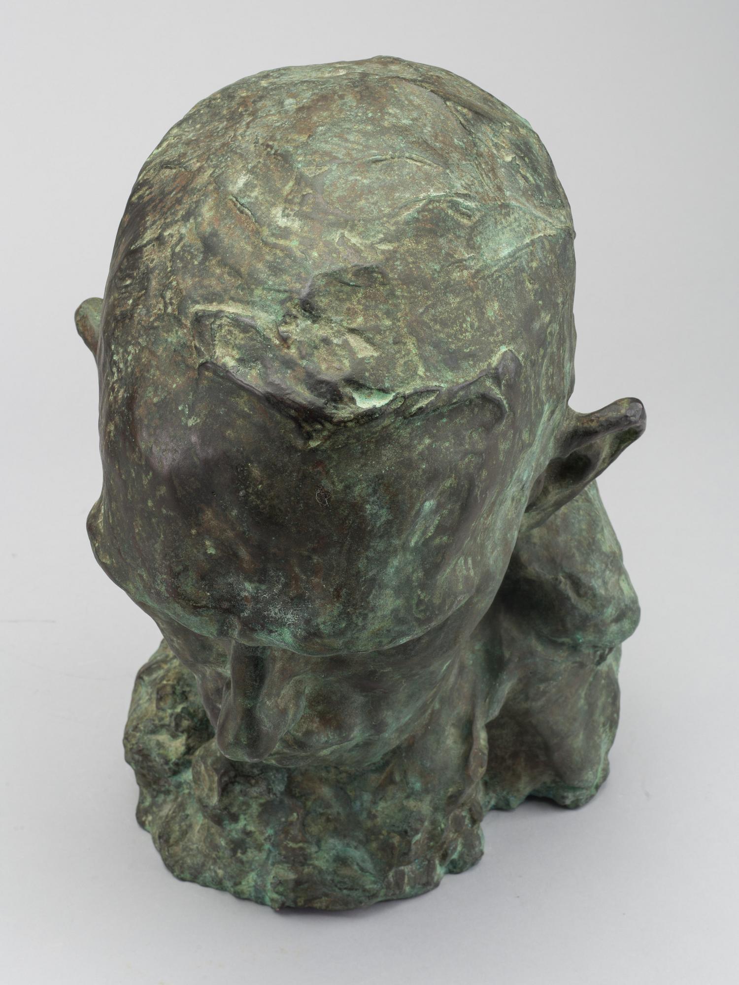 CARL MILLES, bronze, signed and dated  1910.