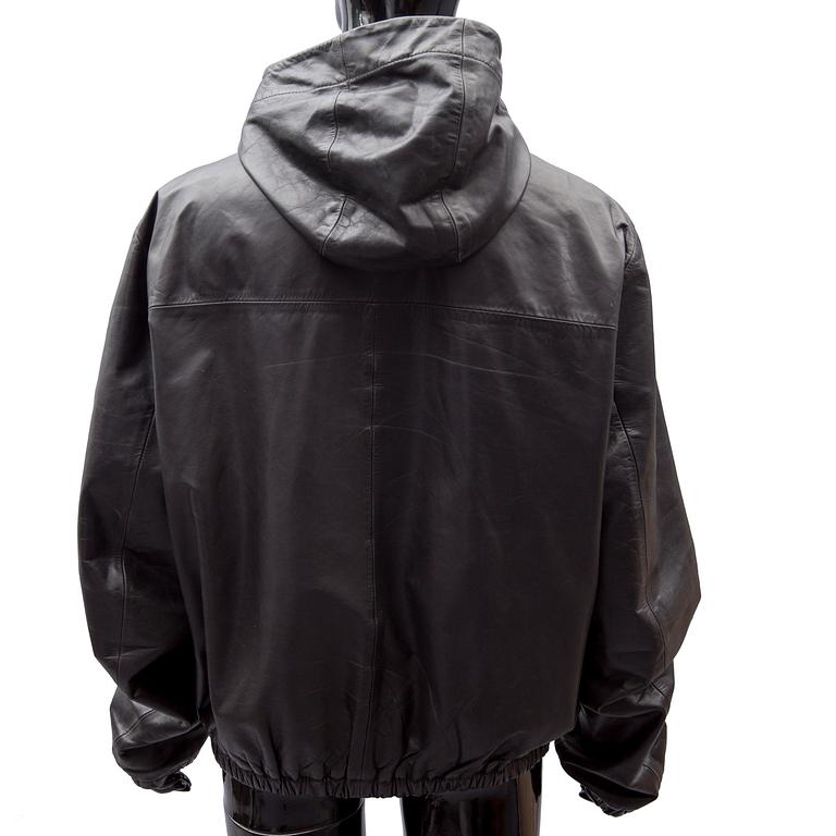 LÄDERJACKA, Miu Miu.