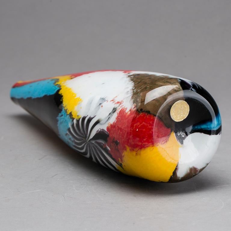 VAS, glas, Aureliano Toso, Murano, etikettmärkt.