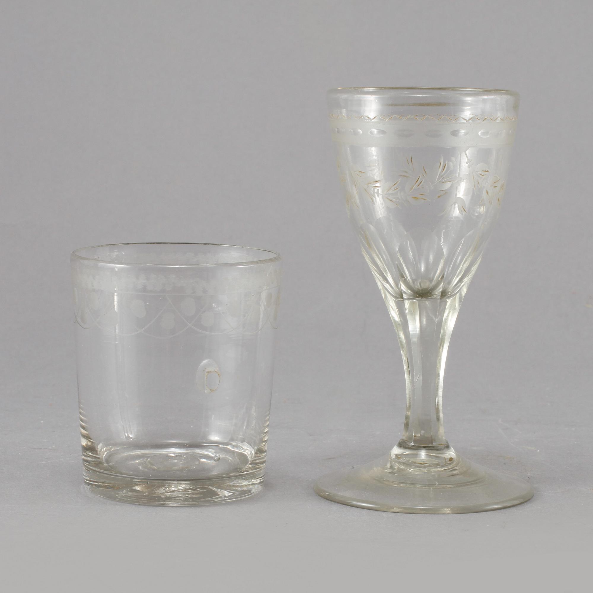 GLAS, 14 st, 1800-tal.