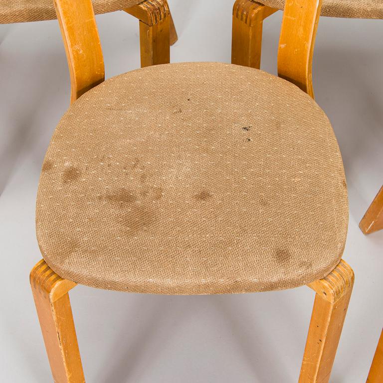 Alvar Aalto, A set of five 'model 69' chairs, for O.Y. Huonekalu- ja Rakennustyötehdas A.B. 1940s.