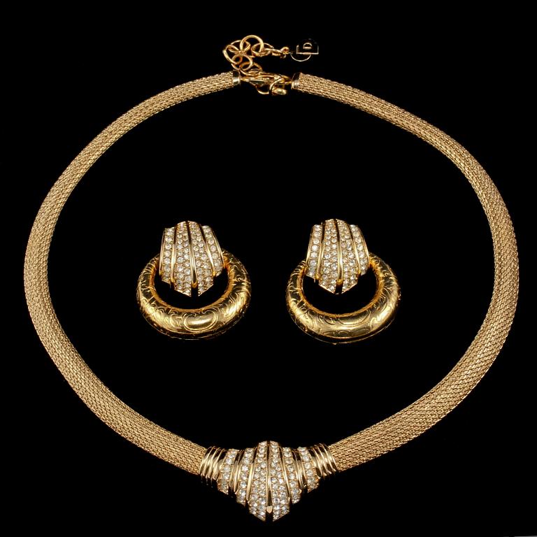 GARNITYR, 2 delar, Christian Dior, Paris.