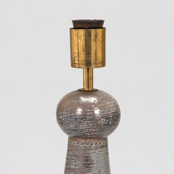 Aldo Londi, golvlampa/bordslampa, keramik, Bitossi, Italien 1900-talets mitt.