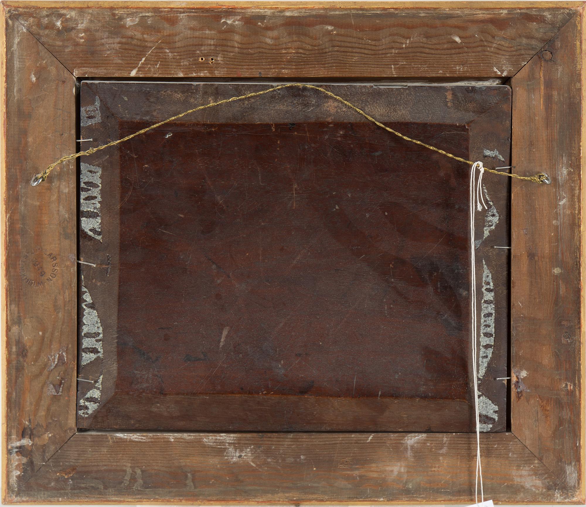 EDWIN HAYES, oil on panel, signed.