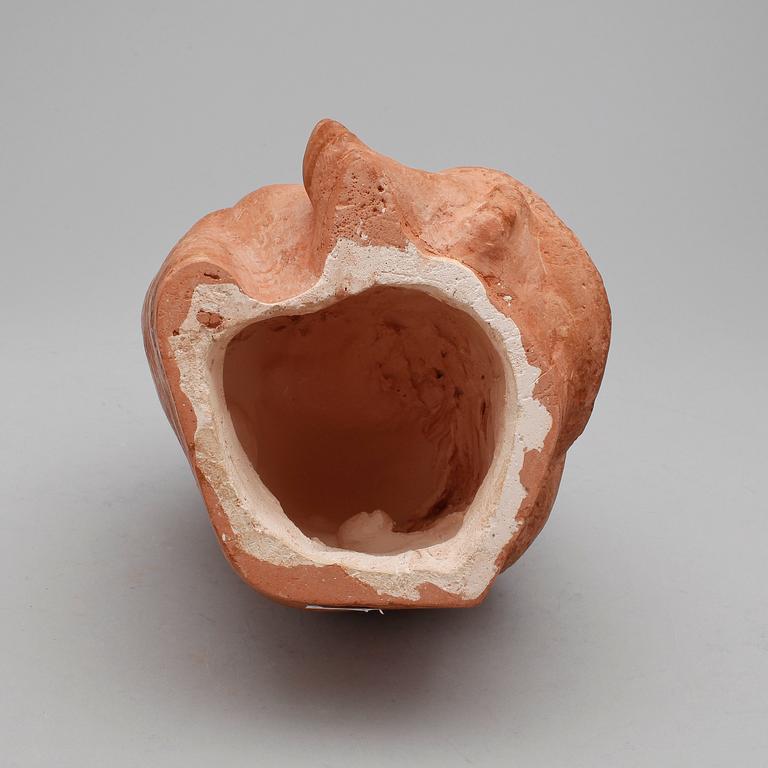 STIG BLOMBERG, skulptur, bemålad gips. Signerad.