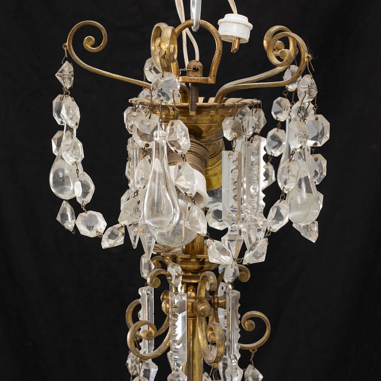 Chandelier, Osarian, early 20th century.