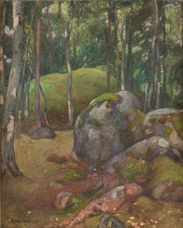 Pekka Halonen, Forest Interior.