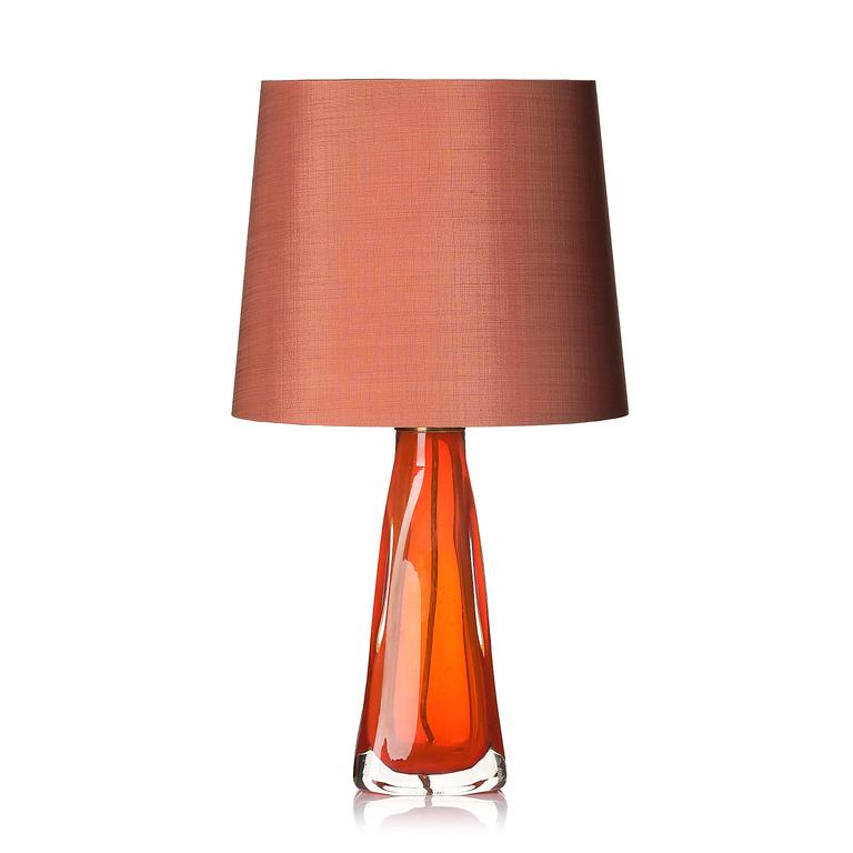 Carl Fagerlund, a table lamp model "RD 1323", Orrefors, 1950s-60s.