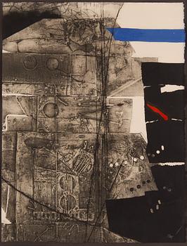 Antoni Clavé, carborundum, signed 38/99.