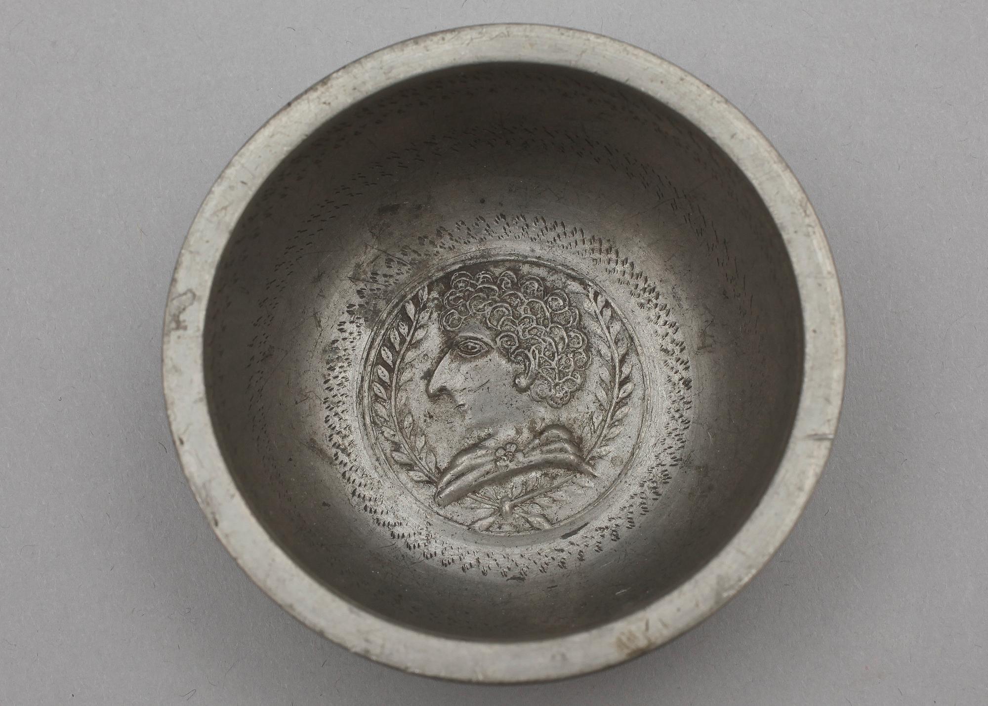 TENNFÖREMÅL, 2 delar, bla Mathias Norling, Jönköping, 1848.