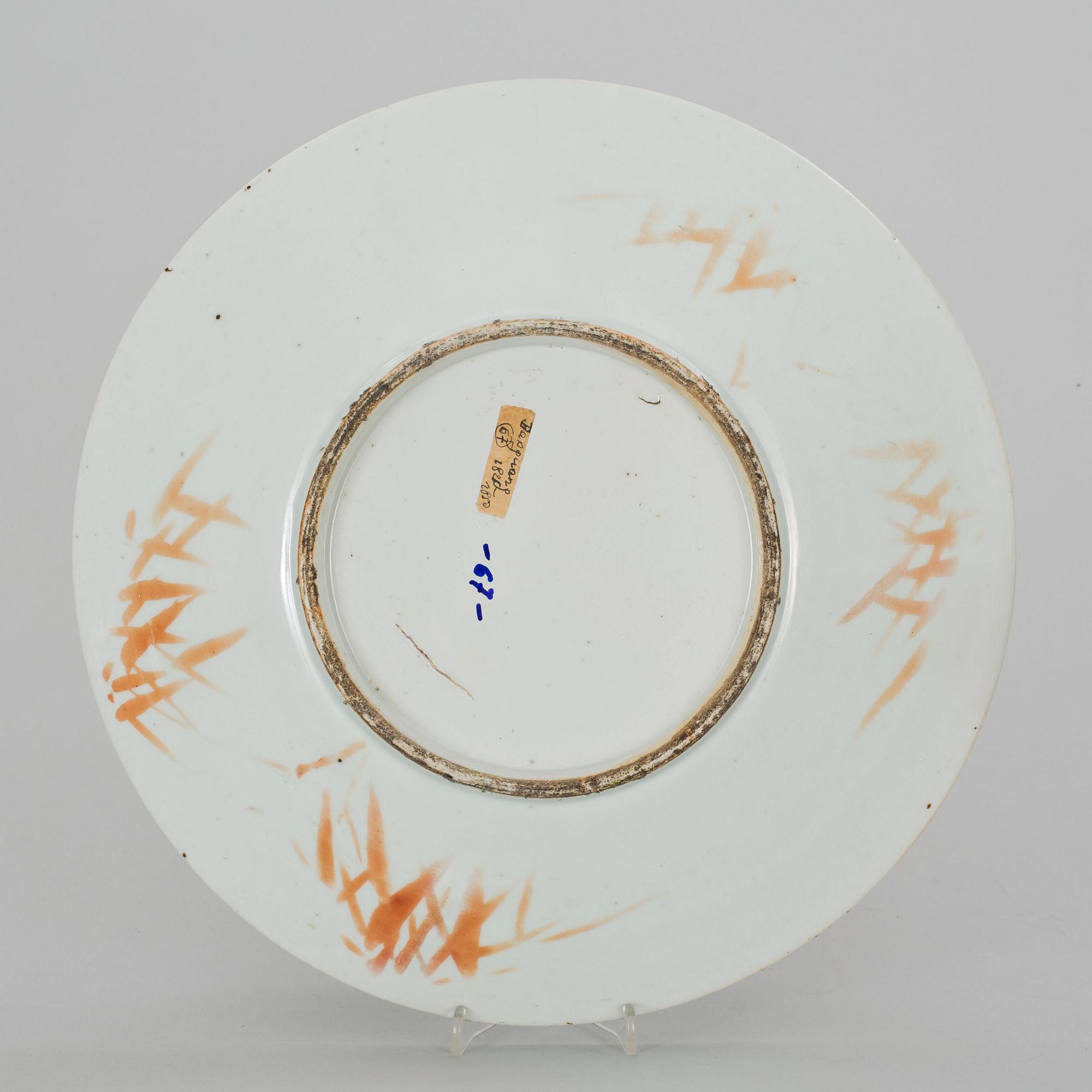 FAT, porslin, Kina, 1800-tal.