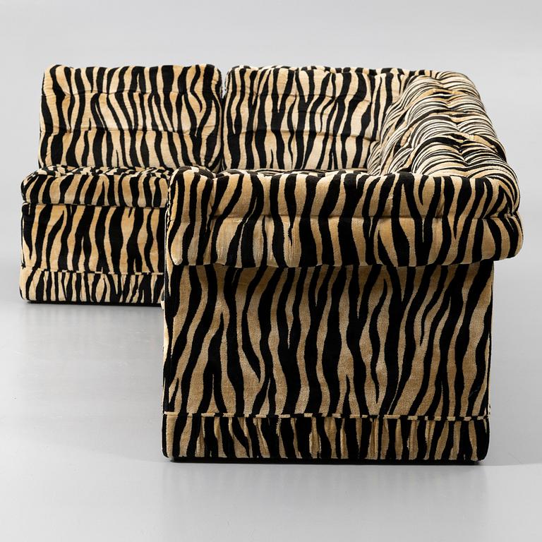 Modular sofa, 5 sections, Scapa Möbler, 1970s.