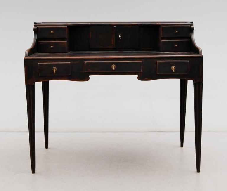 SKRIVBORD, sengustavianskt, omkring år 1800.