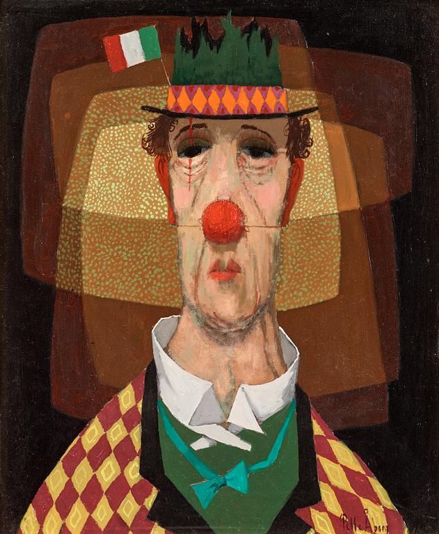 Pelle Åberg, Clown.