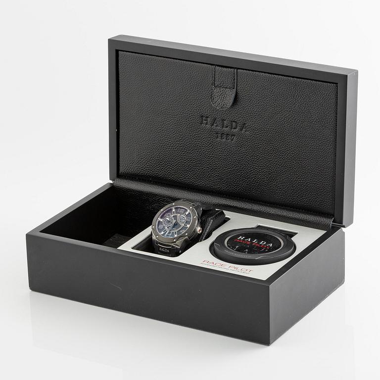 Halda, Race Pilot, ca 2015.