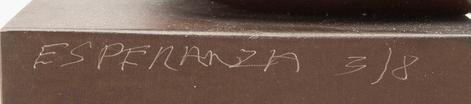 ESPERANZA LOPEZ-MONTOYA, bronze sculpture, signed and numbered 3/8.