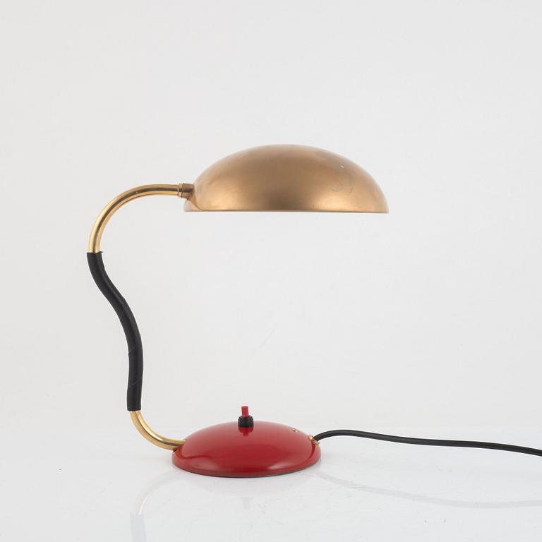 Bordslampa, modell "E1325", ASEA, 1900-talets mitt.