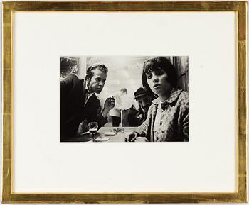 Anders Petersen, digital print signerad och daterad 2013. Motiv från serien "Café Lehmitz".