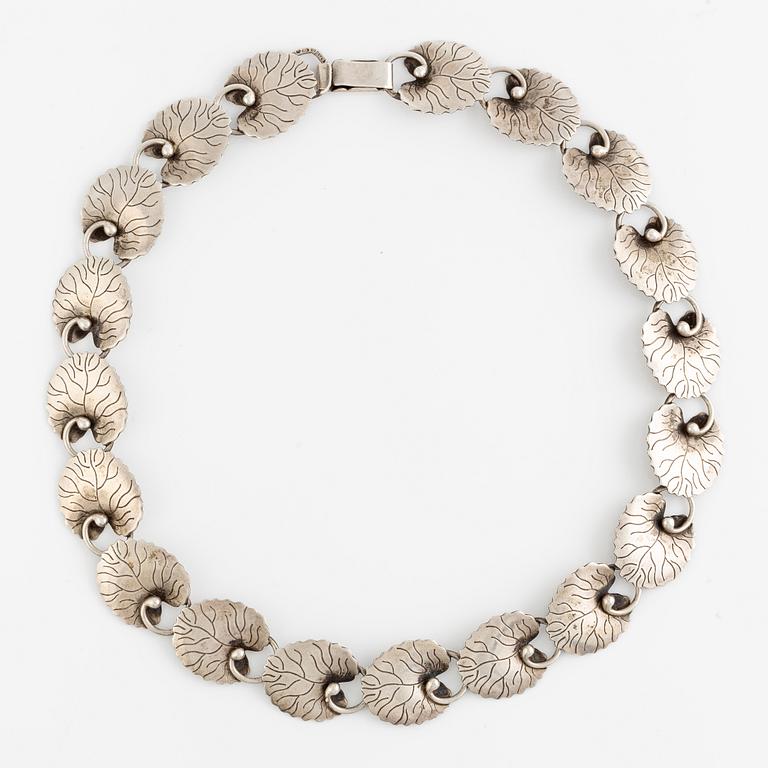 Arvo Saarela, Aarvo Saarela, necklace, silver.