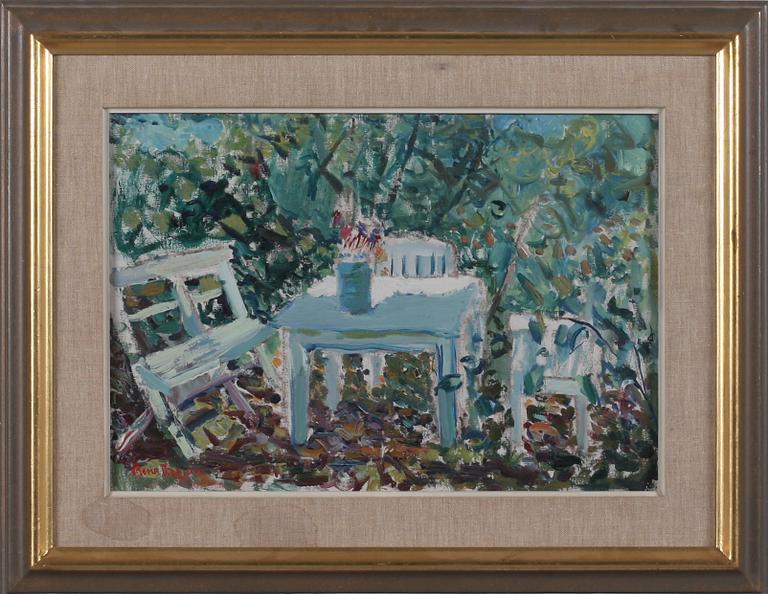 RUNE PERSSON, oljemålningar, 2 st. Sign.