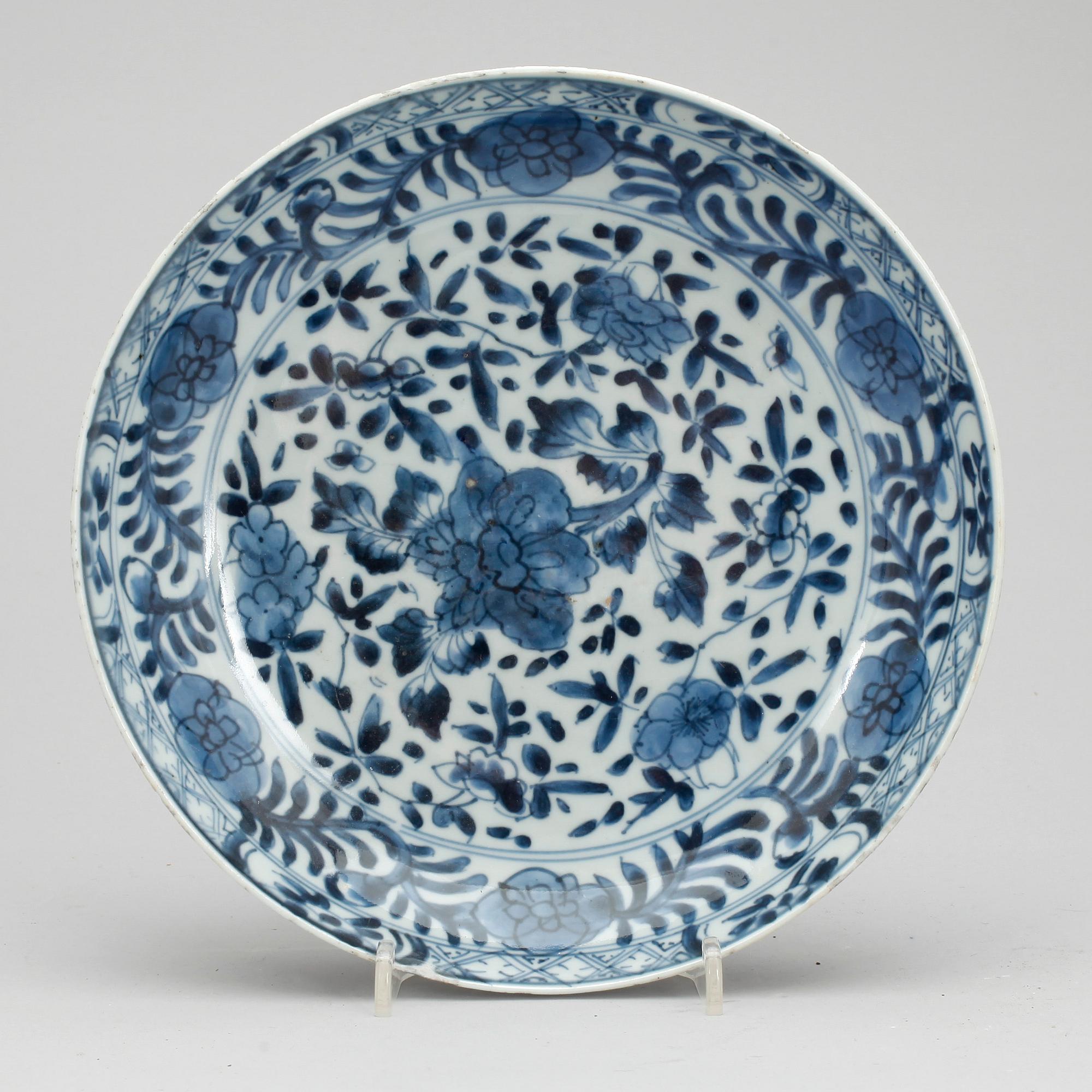SKÅLFAT, porslin, Qing dynastin, Kangxi (1662-1722).