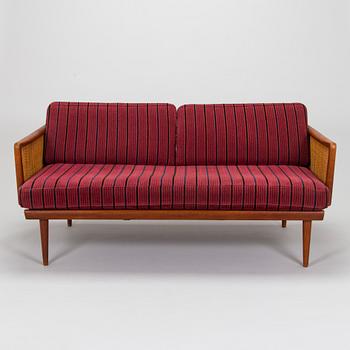 Peter Hvidt & Orla Mølgaard Nielsen, a mid-20th century sofa/daybed, France & Son, Denmark.