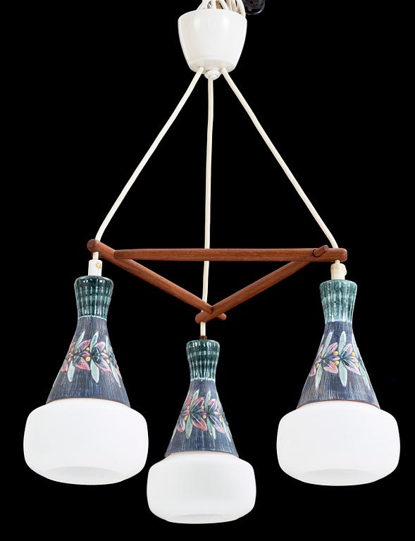 TAKLAMPA, möjligen Tilgmans keramik, 1950-/60-tal.
