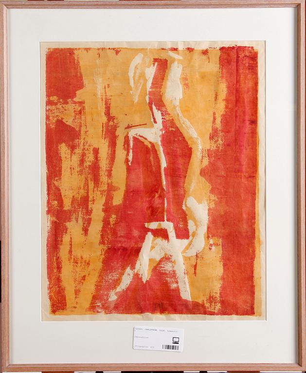 CARLSTRÖM, OLLE, träsnitt.