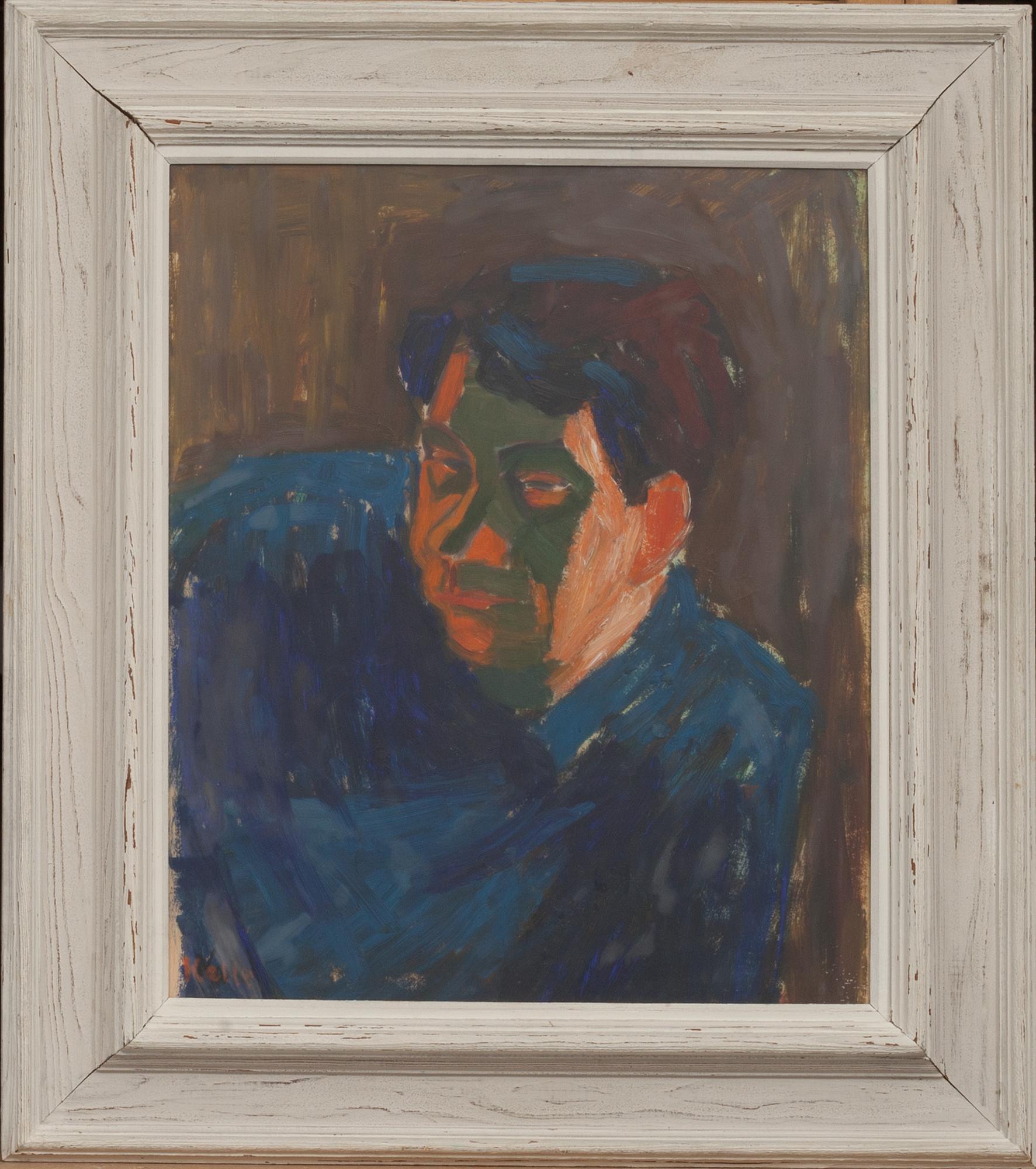 KALLE HEDBERG, olja på pannå, signerad.