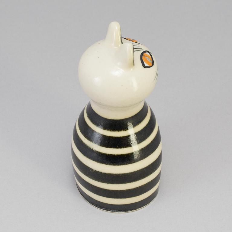 LISA LARSON, a stoneware figurine "Tripp" Gustavsberg. Designed in 1968.