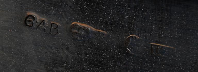 FAT, silver. Ca 740 g. GAB, Stockholm.