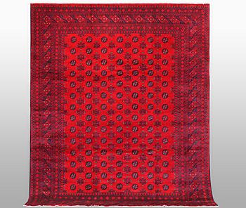 Matto, Afghan, ca 341 x 261 cm.