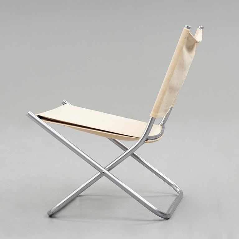 HANS J WEGNER, a folding chair, prototype for Johannes Hansen, Denmark 1960's.