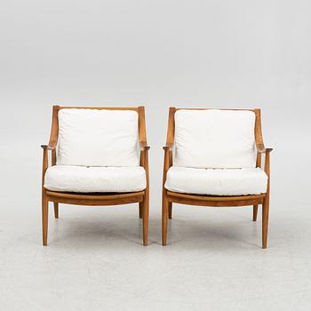 Armchairs, a pair, contemporary manufacture.