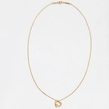 Tiffany & Co, Elsa Peretti, halsband, "Open Heart", 18K guld.