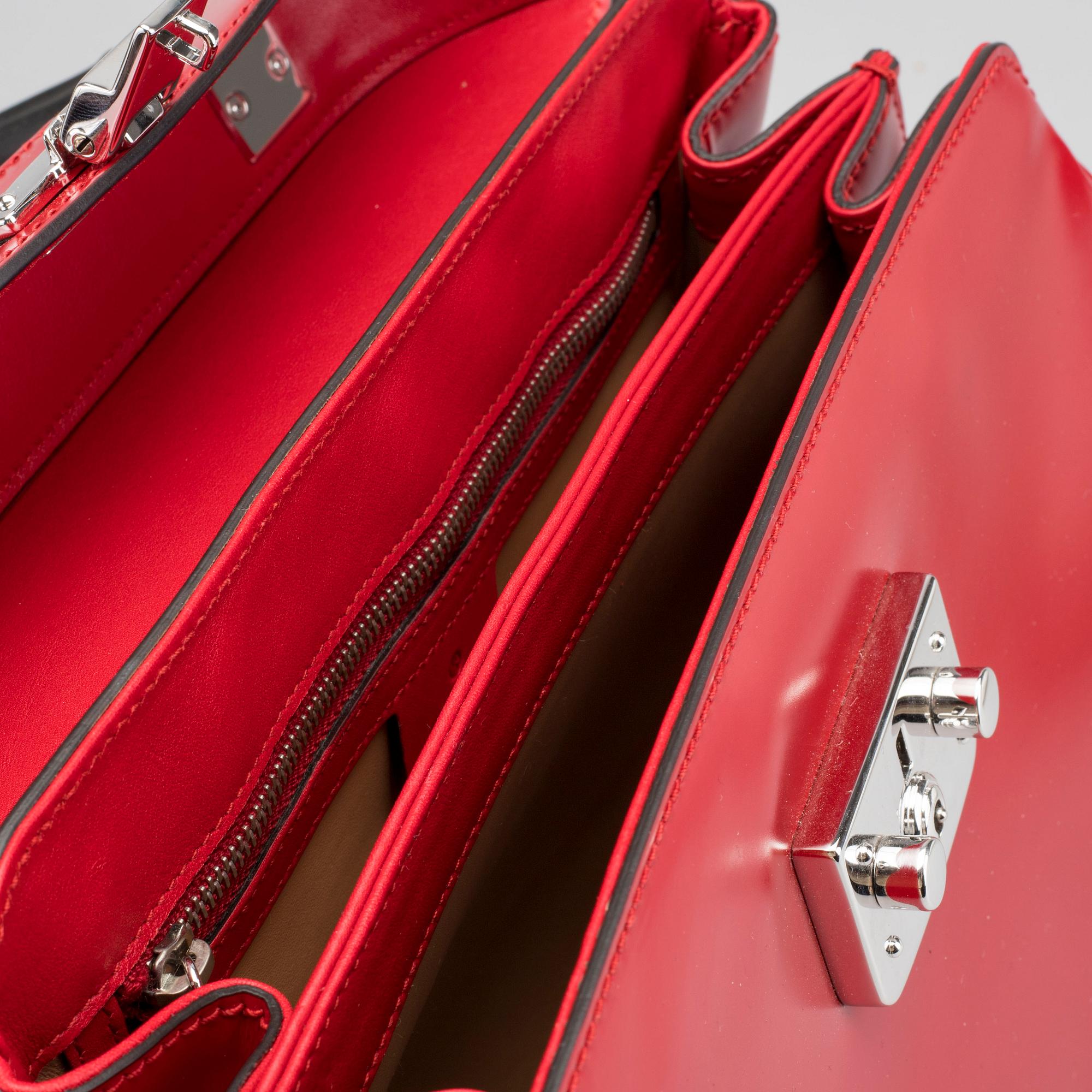 GUCCI, "Calfskin Bambu Medium Lady Lock Top Handle", väska.