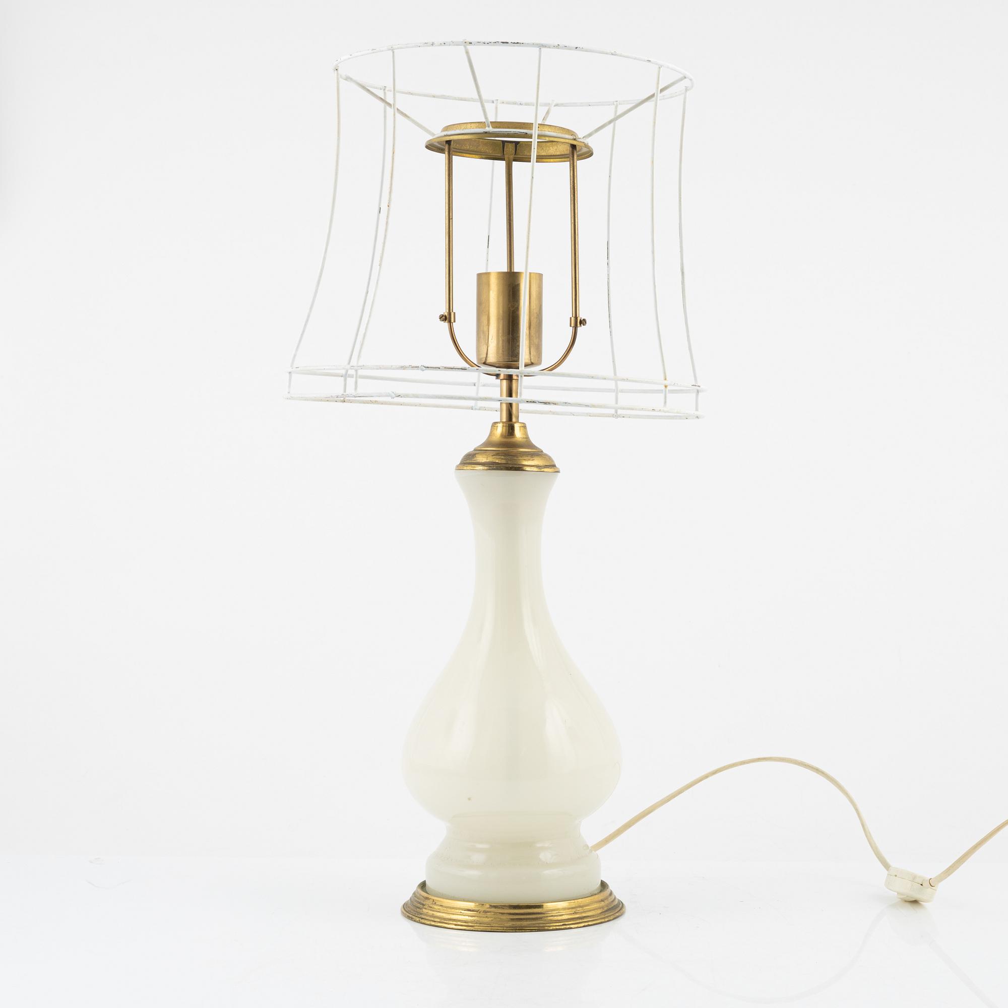 A model 2583 table lamp, Firma Svenskt Tenn, Sweden.
