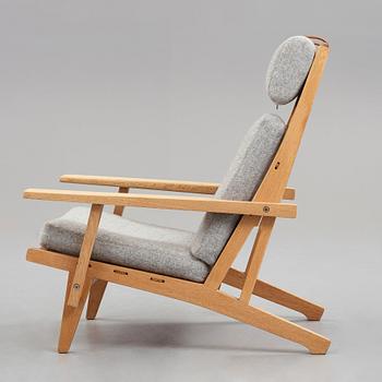 HANS J WEGNER, fåtölj, "GE375" Getama, Danmark, 1970-tal.