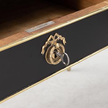 A Gustavian style desk, around 1900.