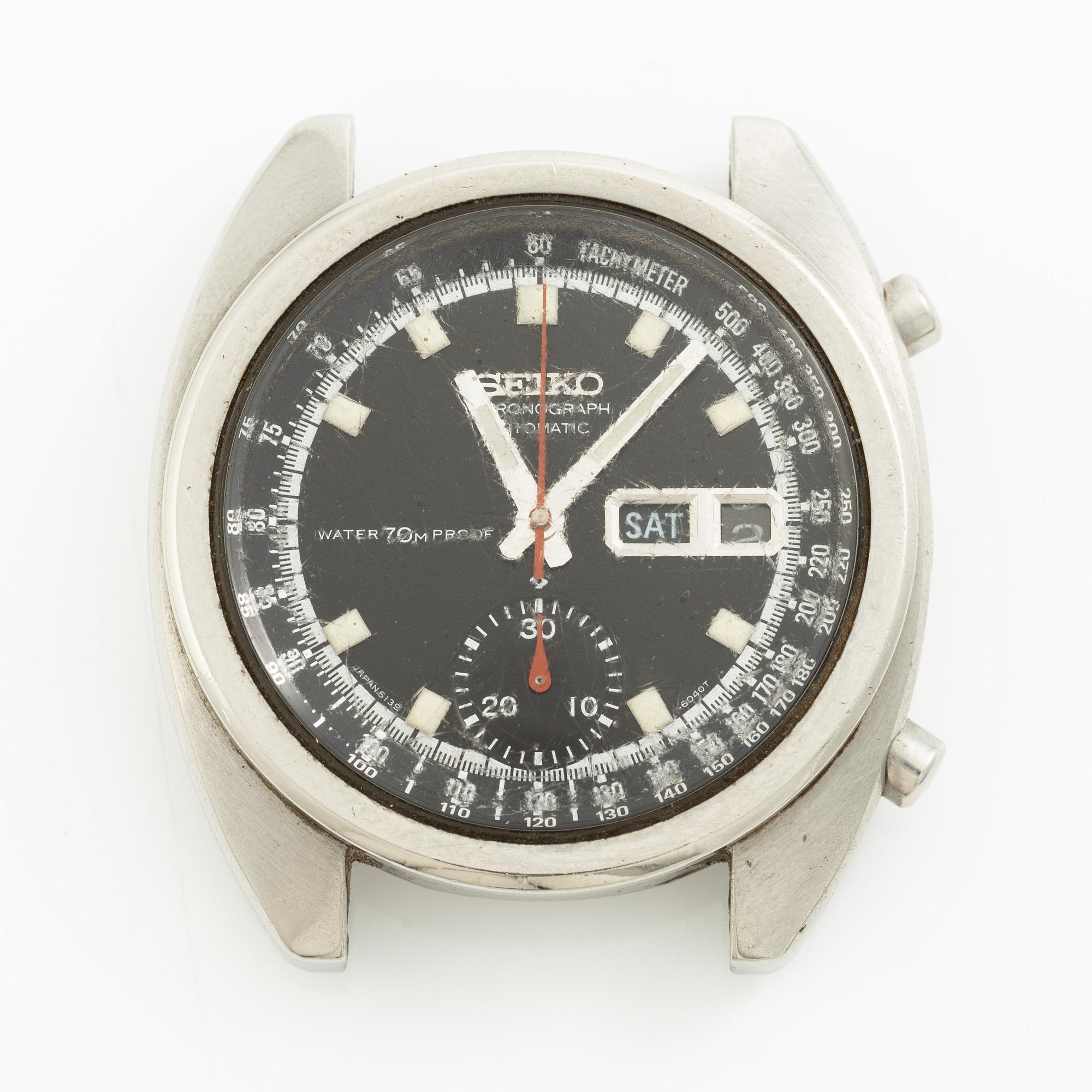 Seiko, "Bruce Lee", armbandsur, kronograf, 39 mm.