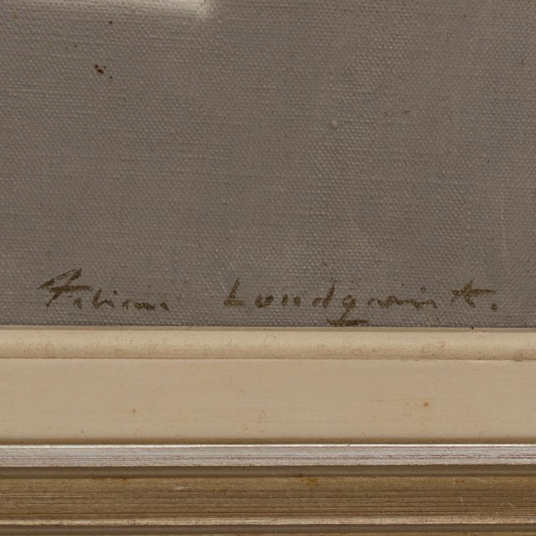 FABIAN LUNDQVIST, a signed aoil on canvas.