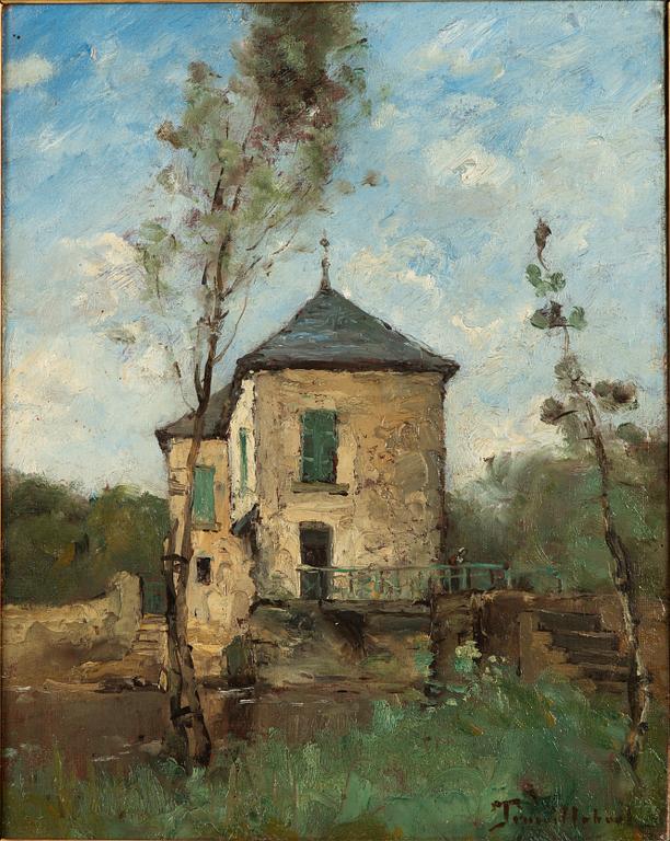 Paul Désiré Trouillebert, Sunlit House.