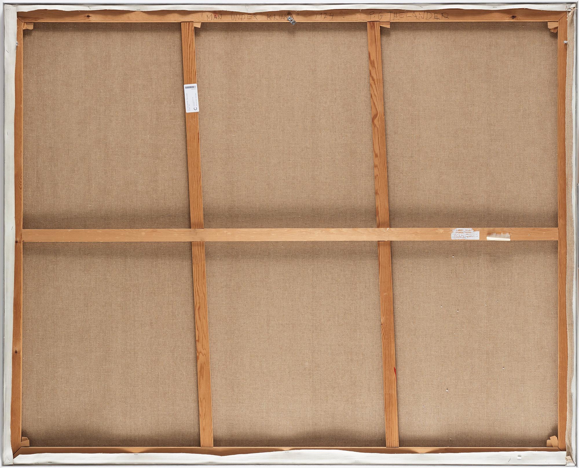 PG Thelander, "Man under kruka".