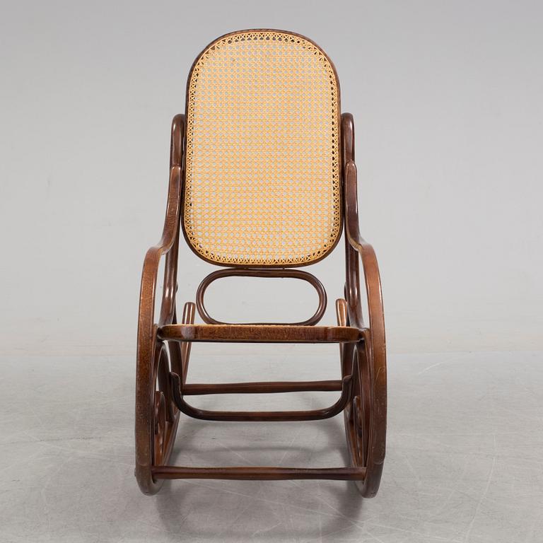 A second half of the 20th century rocking chair.